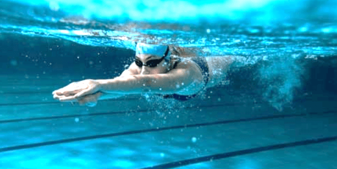 Berenang saat Jenuh Kerja dari Rumah
