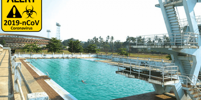 berenang saat wabah corona