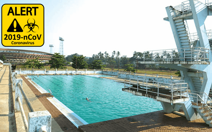 berenang saat wabah corona