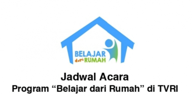 Jadwal TVRI Belajar dari Rumah