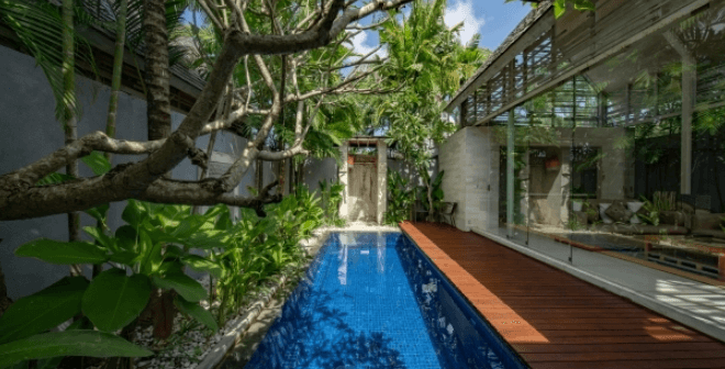 Kolam Renang di Lahan Sempit