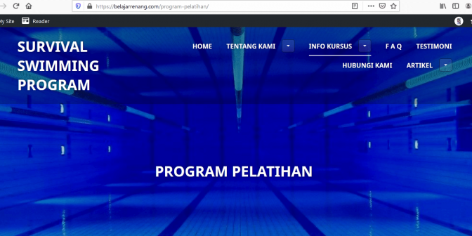 kursus renang di cikarang