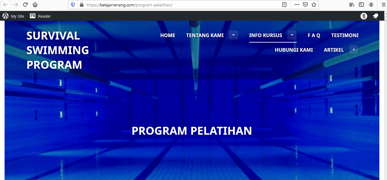 kursus renang di cikarang