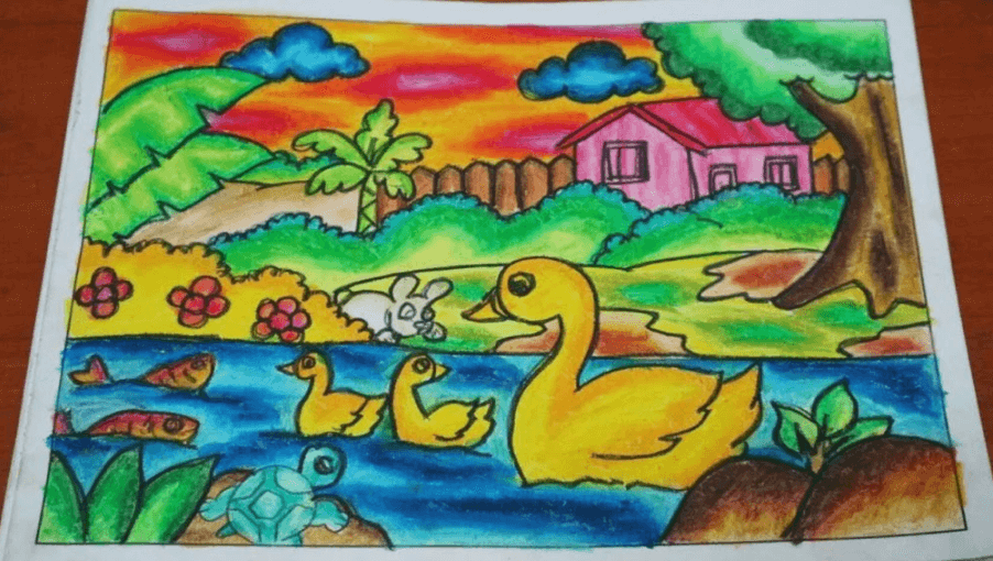 Cara Mewarnai Gambar