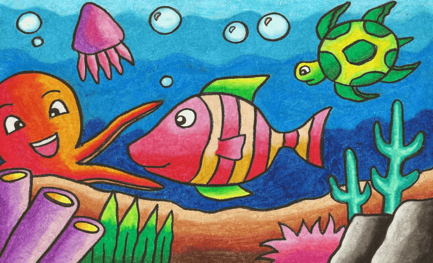 Cara Mewarnai Gambar