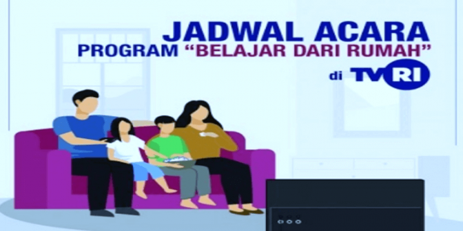 Jadwal TVRI Belajar dari Rumah