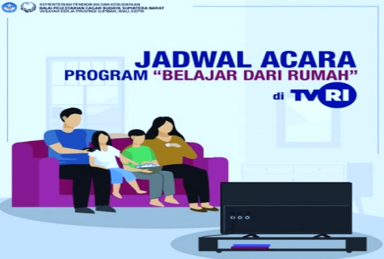 Jadwal TVRI Belajar dari Rumah
