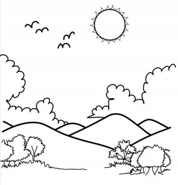 [137 Sketsa] Download Gambar untuk Belajar Mewarnai Anak-Anak