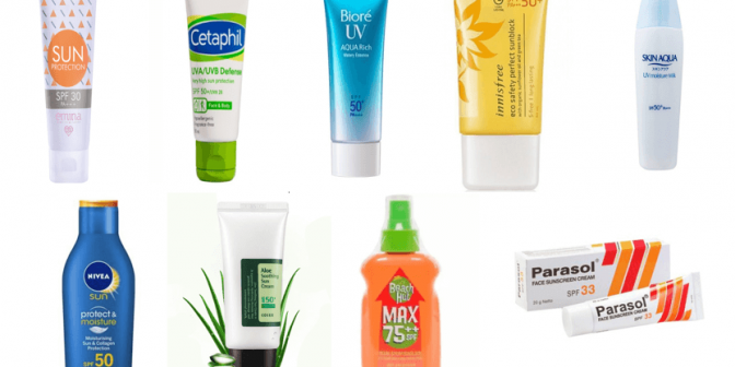 Sunblock Renang untuk Wajah