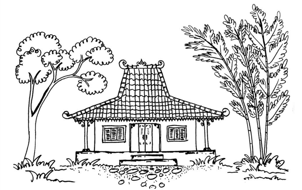 gambar mewarnai rumah