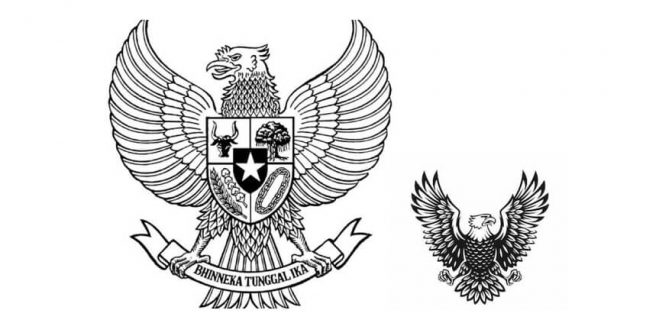 skesta gambar burung garuda