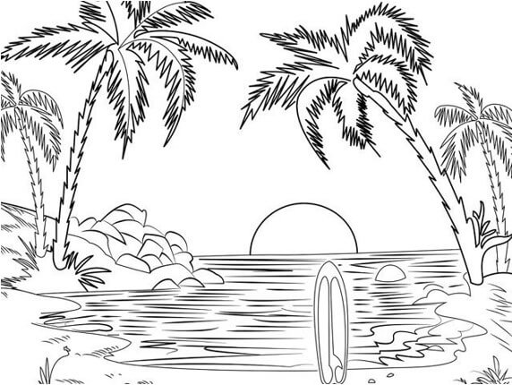 [137 Sketsa] Download Gambar untuk Belajar Mewarnai Anak-Anak