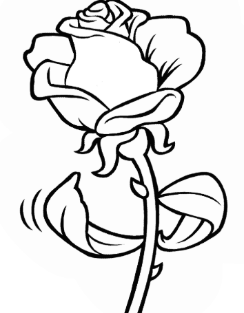 gambar mewarnai bunga