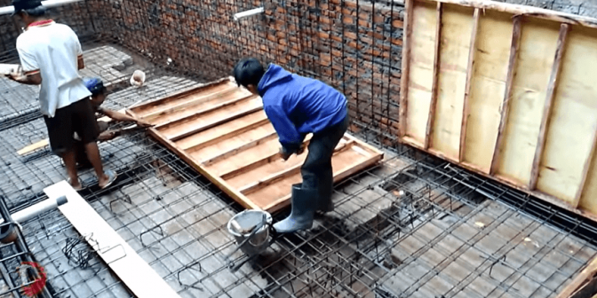 bekisting kolam renang