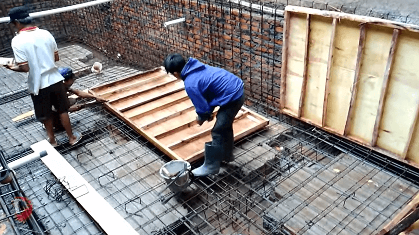 bekisting kolam renang