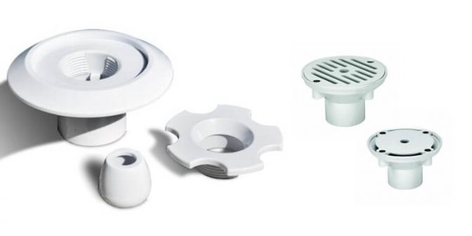 inlet fitting kolam renang