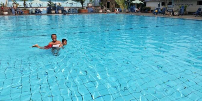 kolam renang cemara asri medan