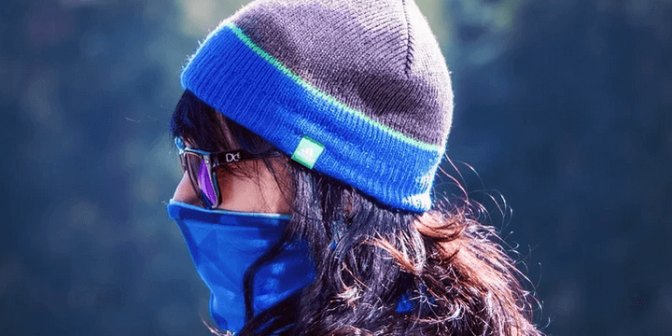 jangan turunkan masker ke dagu