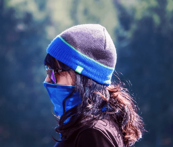 jangan turunkan masker ke dagu