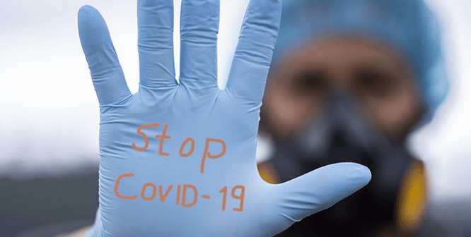 jangan turunkan masker ke dagu