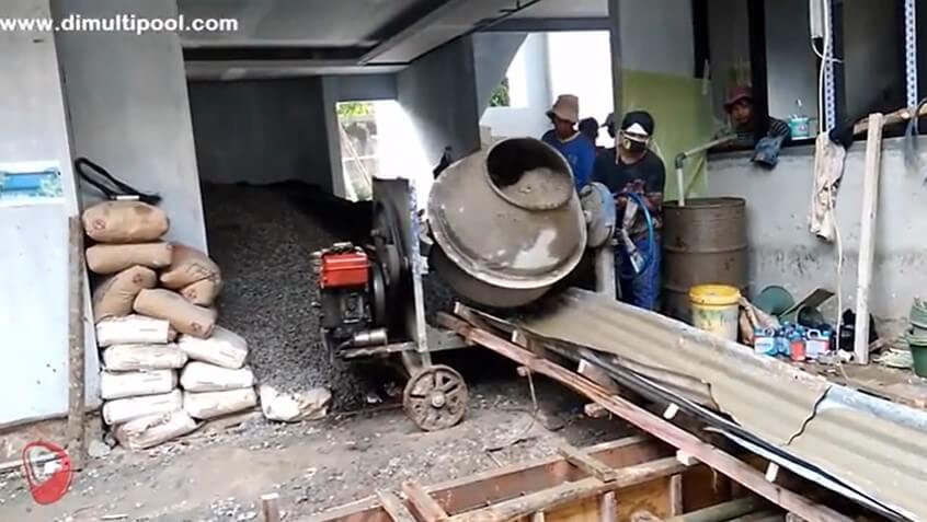 pengecoran kolam renang