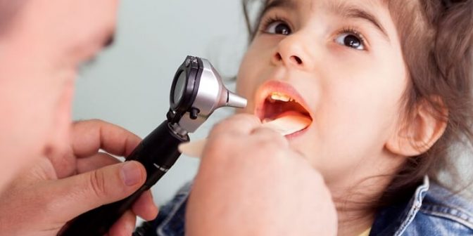 amandel pada anak