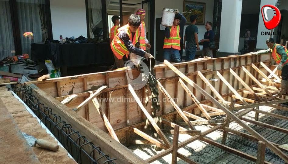 Pengecoran Kolam Renang