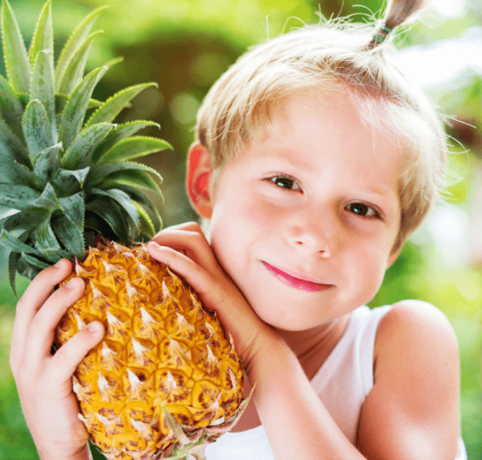 Buah Nanas untuk Anak