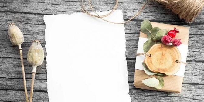 Pajangan dinding rustic