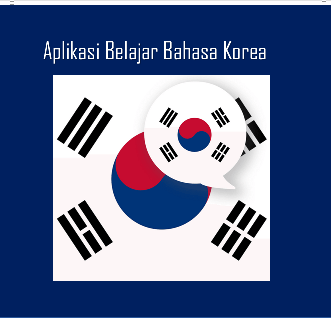 aplikasi belajar bahasa korea