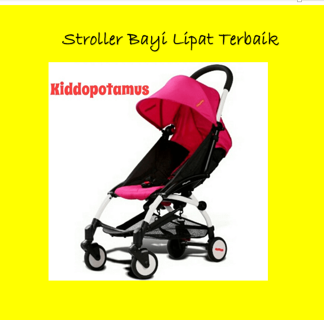 6 Stroller Bayi Lipat yang Praktis untuk Traveling