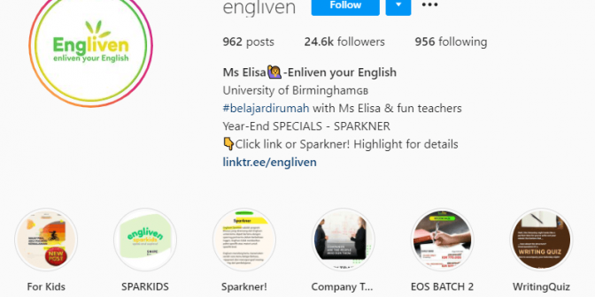 belajar bahasa inggris online