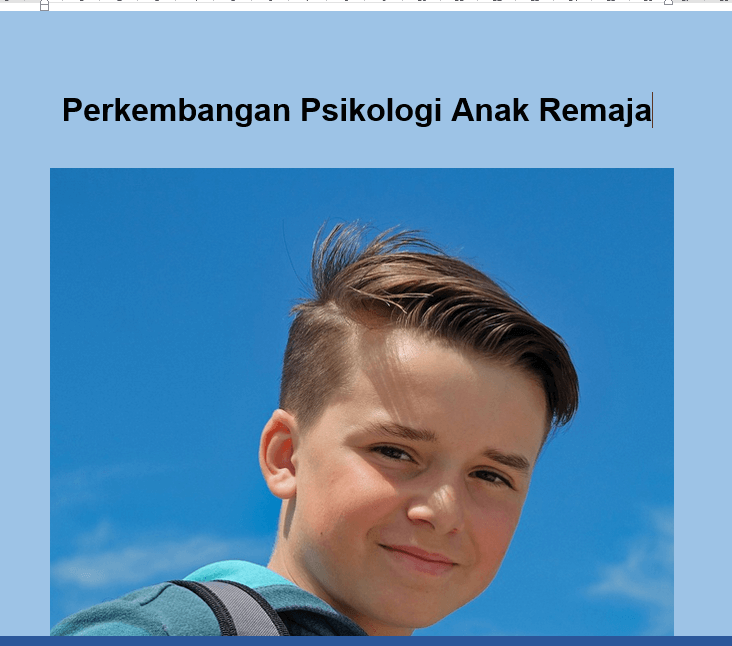 Tahap Perkembangan Psikologi Anak Remaja Usia 10-18 Tahun