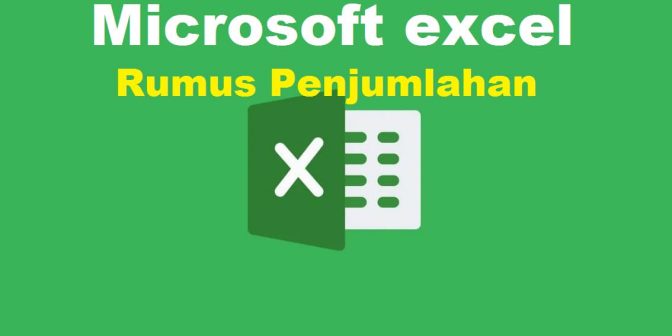 Rumus excel penjumlahan