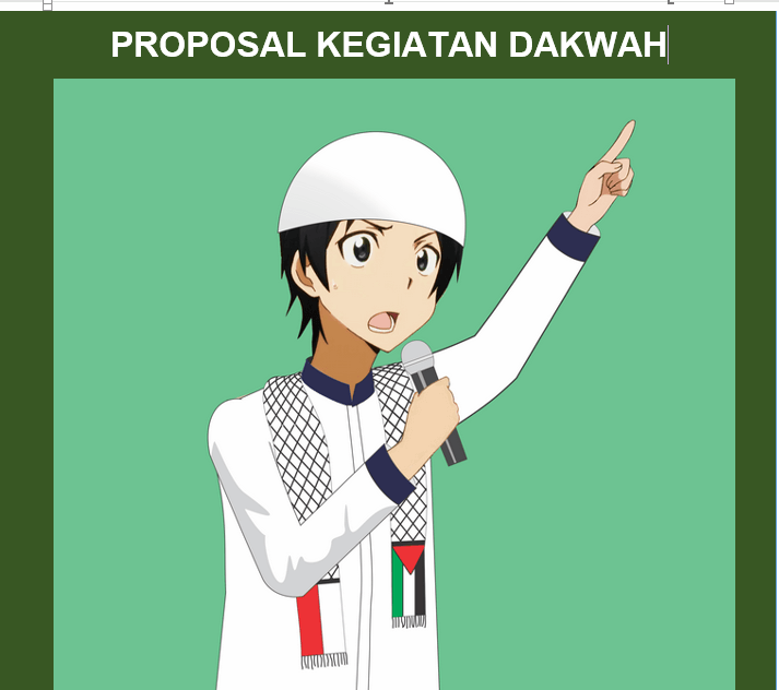 proposal kegiatan dakwah