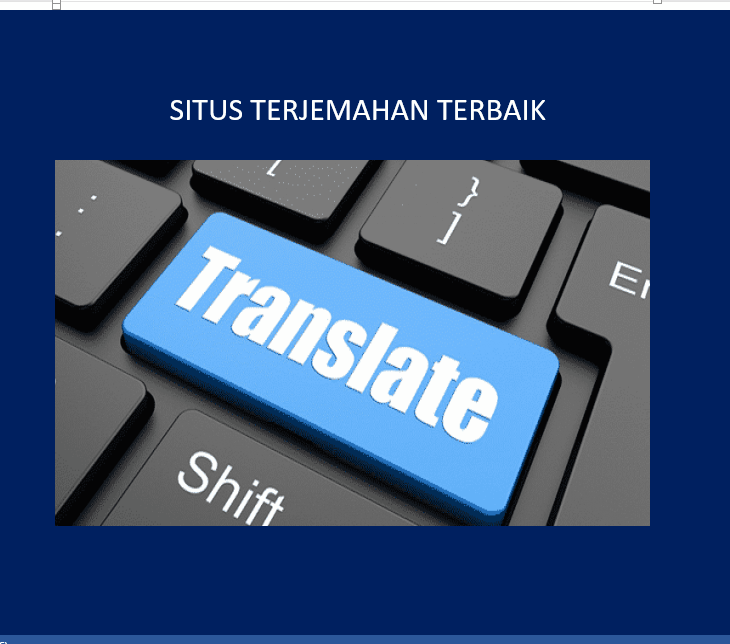 situs terjemahan