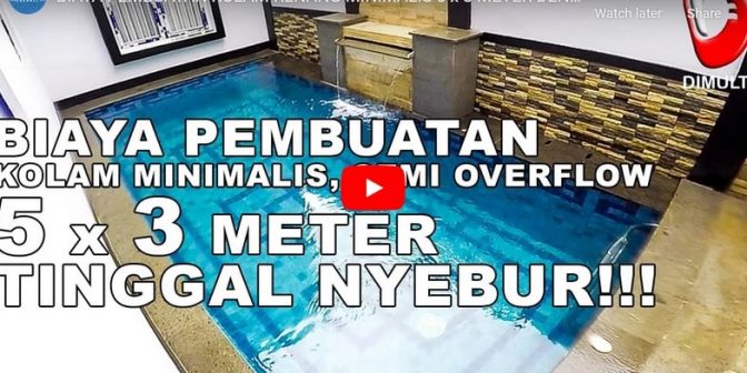 Kolam Renang Ukuran 3x5