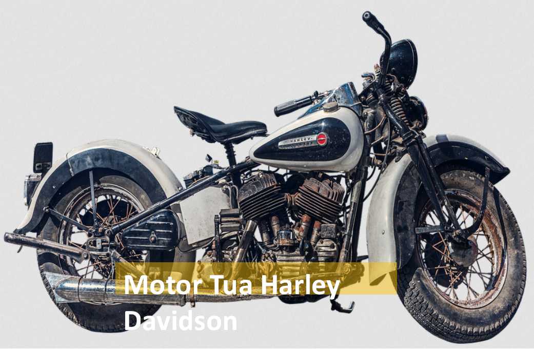 Motor tua harley davidson