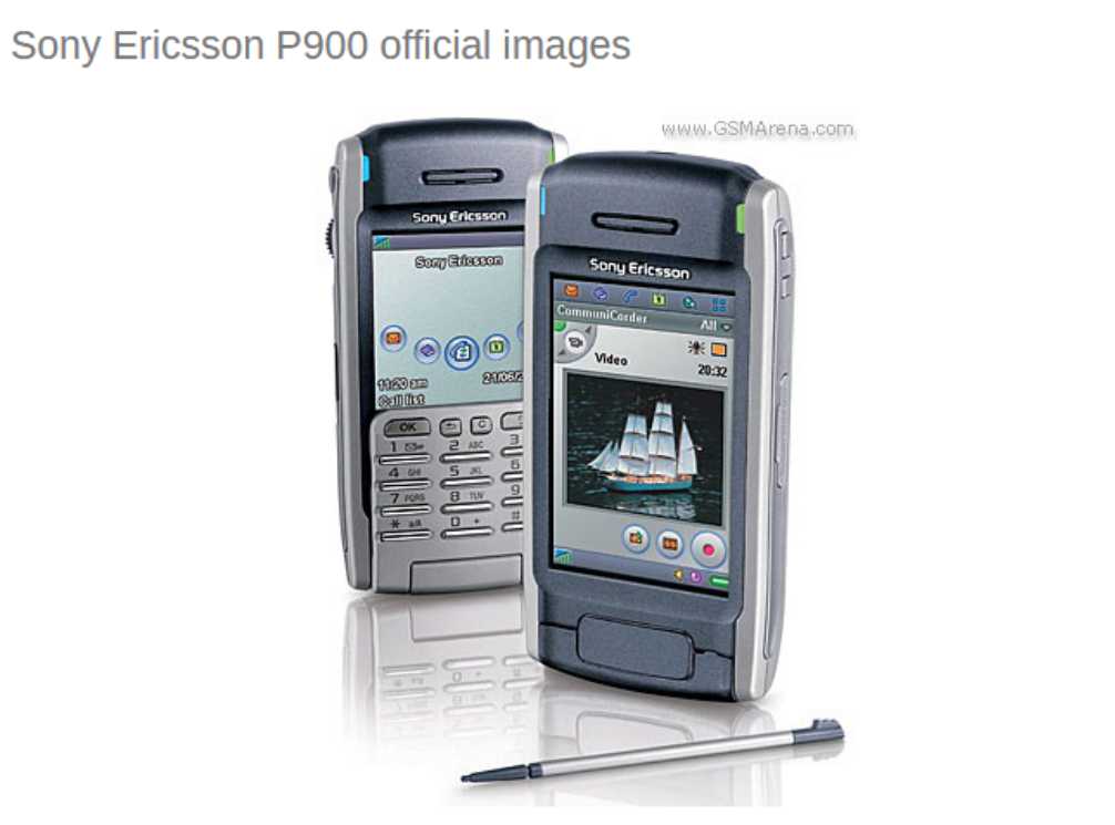 hp jadul sony ericsson P900