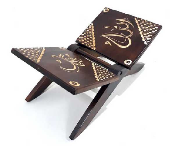 meja lipat untuk baca alquran