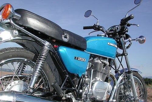 motor tua kawasaki KZ200