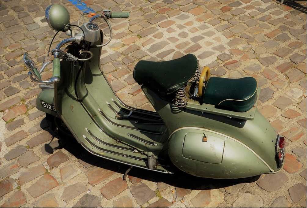 motor tua vespa