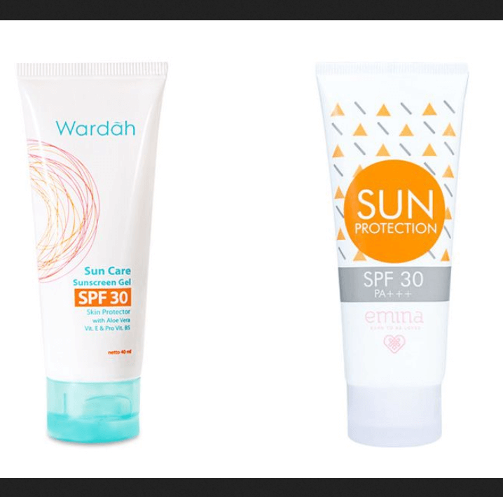 sunblock wajah wardah