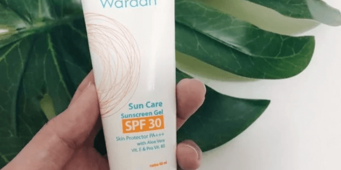 sunblock wajah wardah