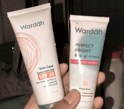 sunblock wajah wardah