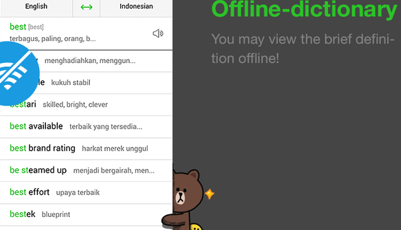 Aplikasi kamus Bahasa Inggris di android