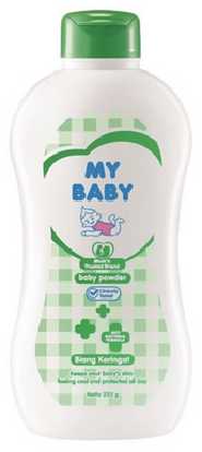 Bedak bayi my baby untuk biang keringat