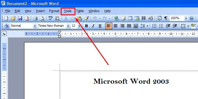 Menghilangkan garis merah di Word