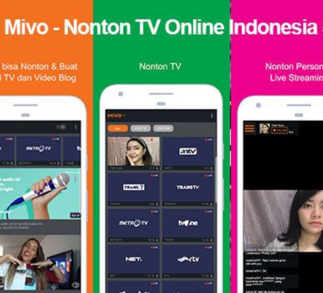 aplikasi live streaming TV