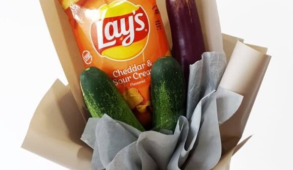 membuat kado buket snack